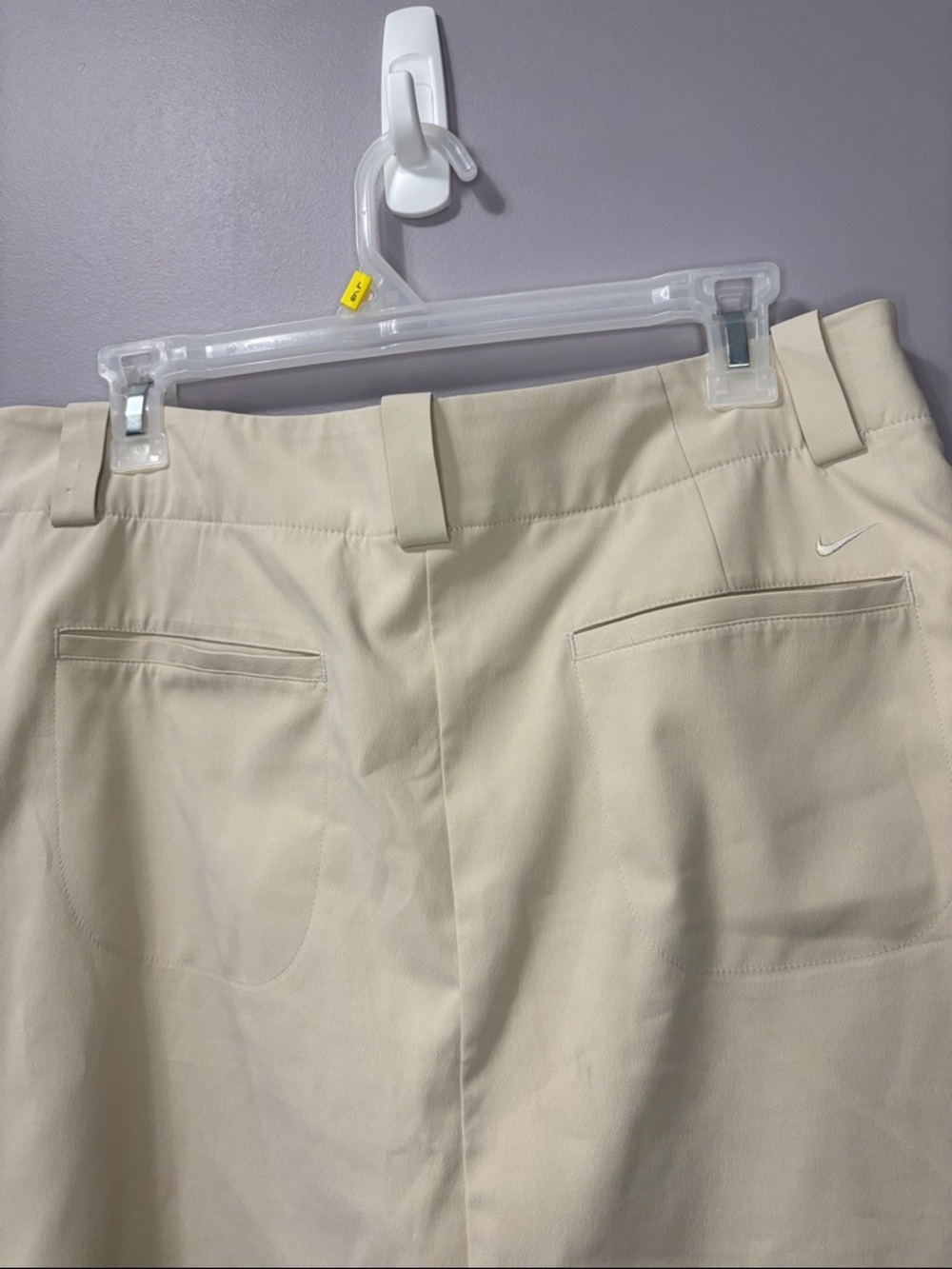 Nike Golf Dri-FIT Khaki Athletic Skort Women’s Size 12 Beige Tennis Golf Skirt - Picture 4 of 9